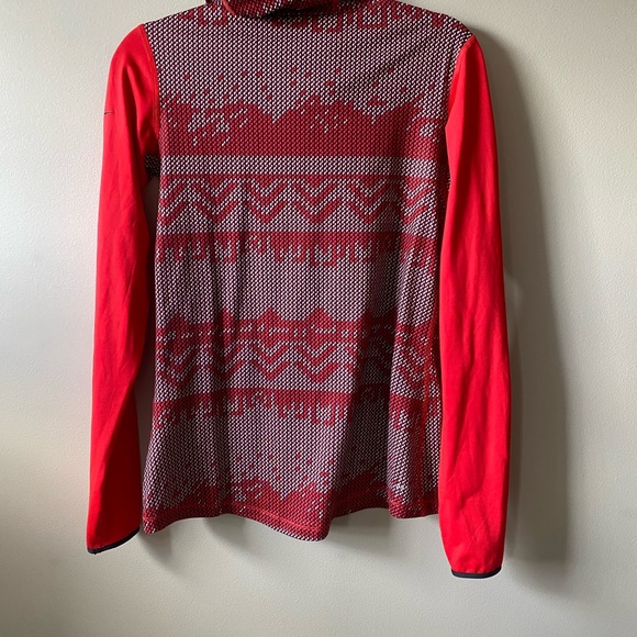 Nike Pull over Geometric turtleneck size Large - Picture 3 of 4